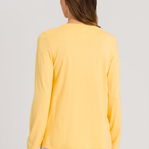 77844 Sleep And Lounge L/Slv Shirt - 1247 Sunshine