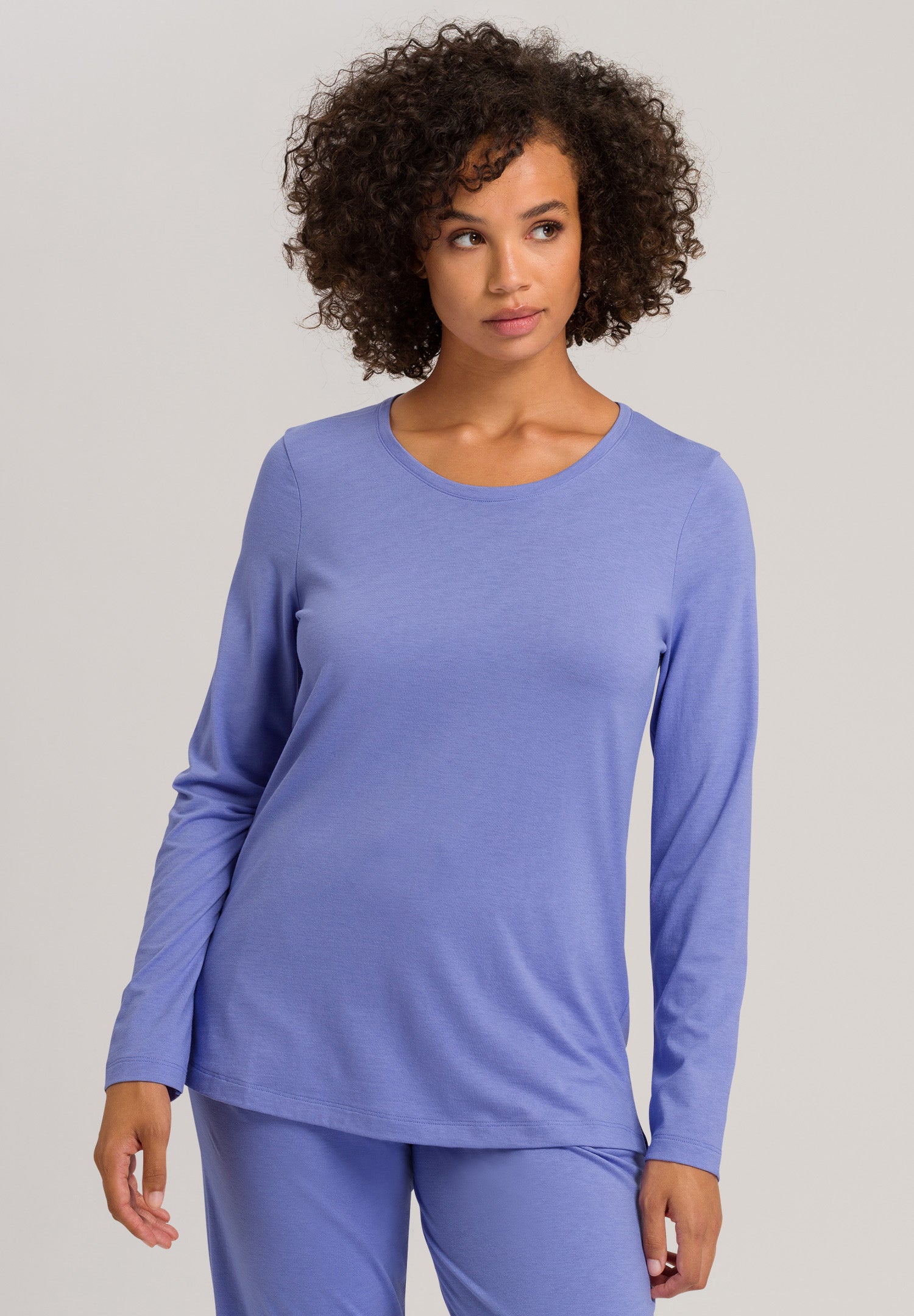 77844 Sleep And Lounge L/Slv Shirt - 1596 Gemstone