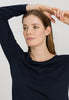 77844 Sleep And Lounge L/Slv Shirt - 1610 Deep Navy