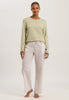77844 Sleep And Lounge Long Sleeve Shirt - 2720 Moss Green