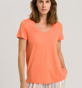 77876 Sleep And Lounge Short Sleeve Shirt - 1291 Flamingo