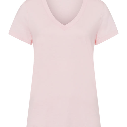 77876 Sleep And Lounge Short Sleeve Shirt - 1378 Pink Whip