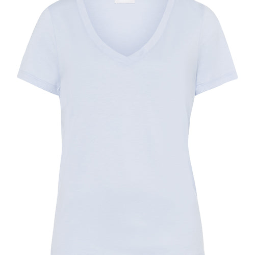 77876 Sleep And Lounge Short Sleeve Shirt - 1543 Cloud Blue