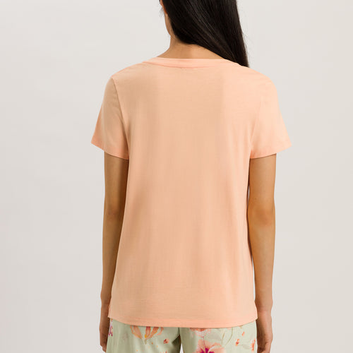 77876 Sleep And Lounge Short Sleeve Shirt - 2274 Peach Nougat