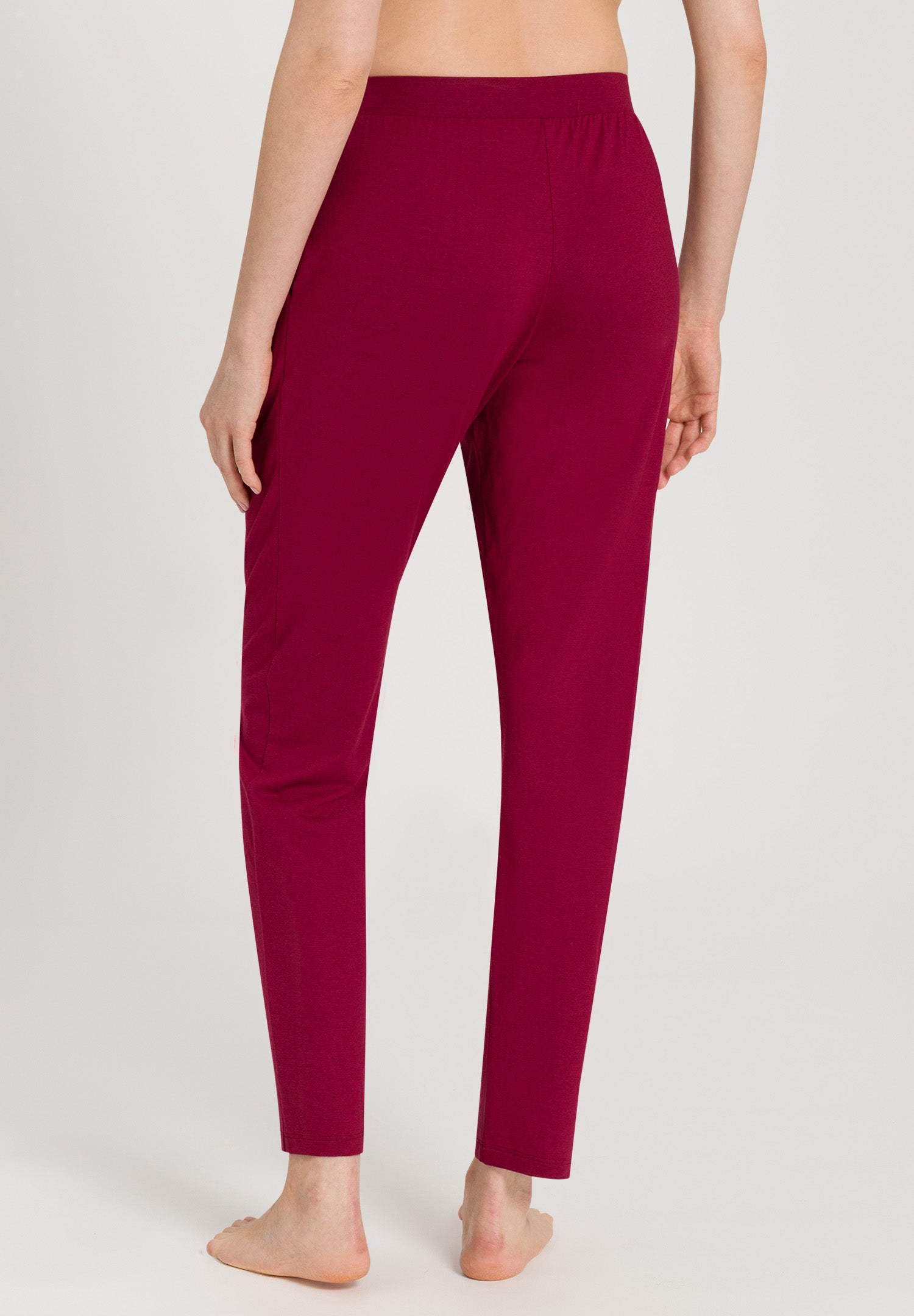 77880 Sleep And Lounge Knit Long Pant - 2459 Burgundy