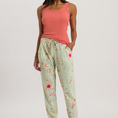 77882 Sleep And Lounge Knit Pants Print - 1260 Aquarelle Garden