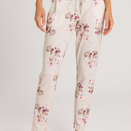 77882 Sleep And Lounge Knit Pants Print - 2367 Watery Blossoms