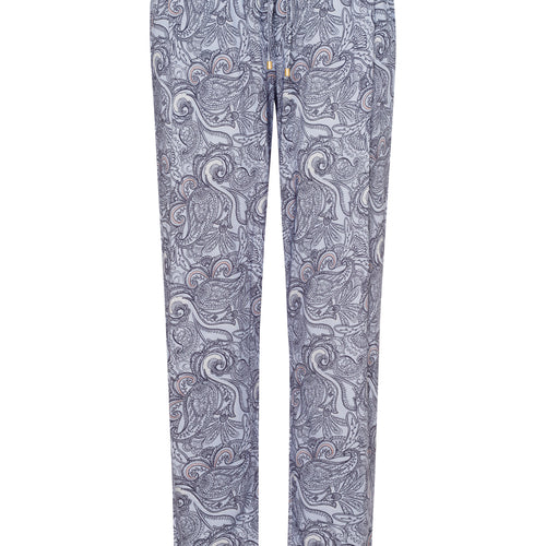 77882 Sleep And Lounge Knit Pants Print - 2954 Calm Paisley