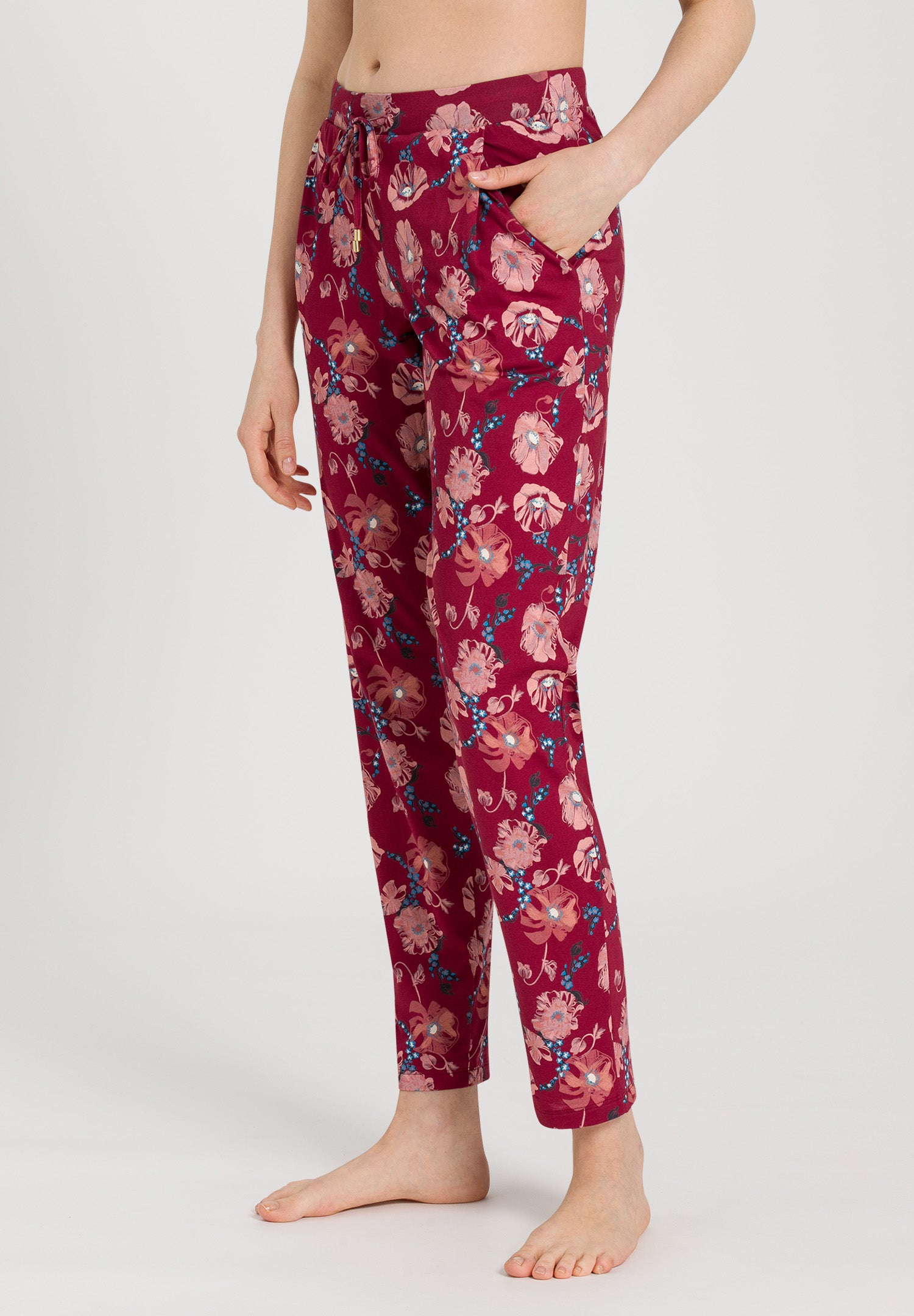 77882 Sleep And Lounge Knit Pants Print - 2983 Floral Joy