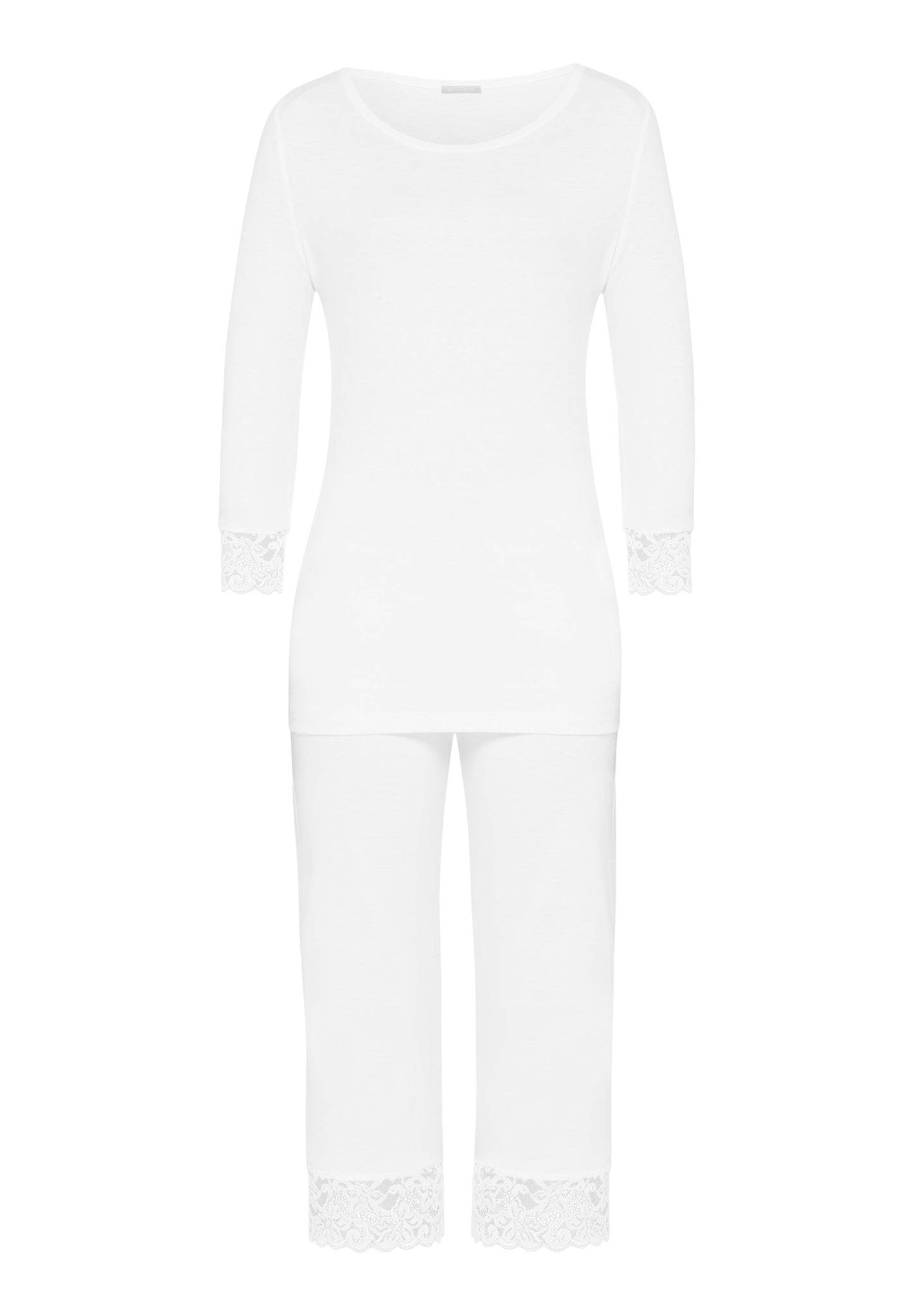 77928 Moments Crop Pajama - 101 White