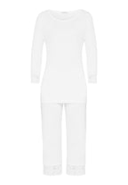 77928 Moments Crop Pajama - 101 White