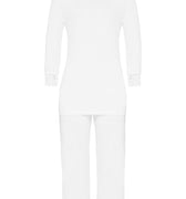 77928 Moments Crop Pajama - 101 White