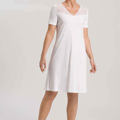 77930 Moments Short Sleeve Nightdress 100cm - 101 White