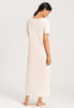 77933 Moments Short Sleeve Long Gown - 1334 Crystal Pink