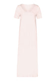 77933 Moments Short Sleeve Long Gown - 1334 Crystal Pink