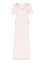 77933 Moments Short Sleeve Long Gown - 1334 Crystal Pink