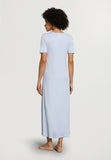 Moments Short Sleeve Long Gown | Blue Dove 77933-2581
