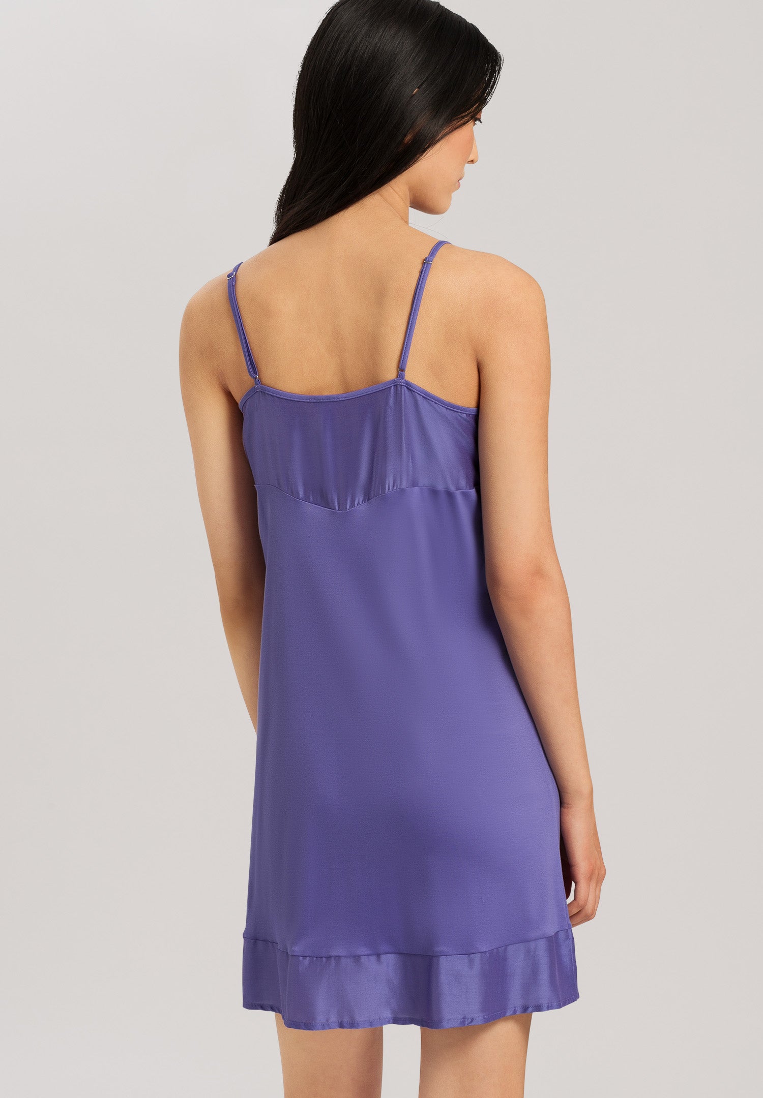 77936 Livia Spaghetti Chemise 90cm - 1467 Violet Blue