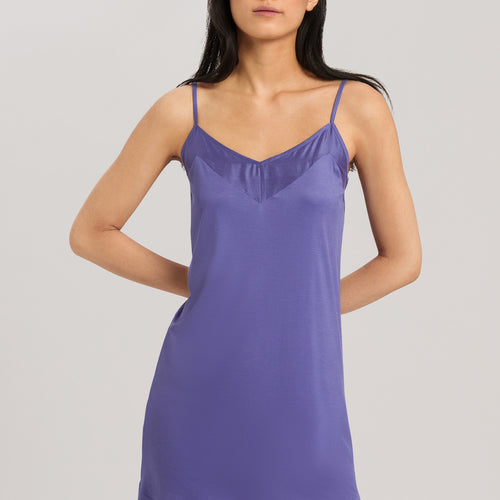 77936 Livia Spaghetti Chemise 90cm - 1467 Violet Blue