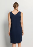 Pure Essence Cotton Tank Nightgown | Deep Navy 77946-1610