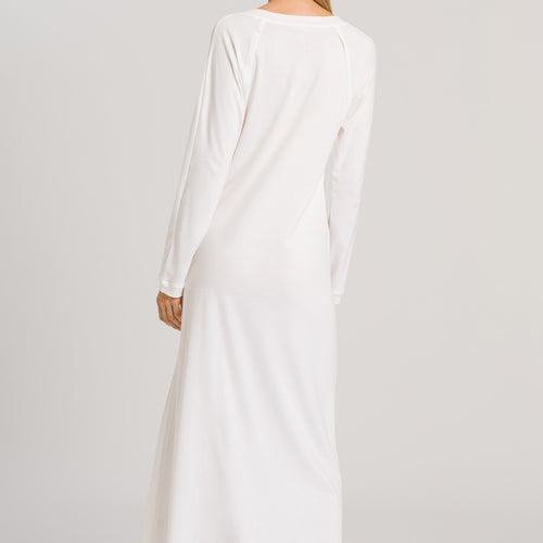 77947 Pure Essence Long Sleeve Gown - 102 Off White