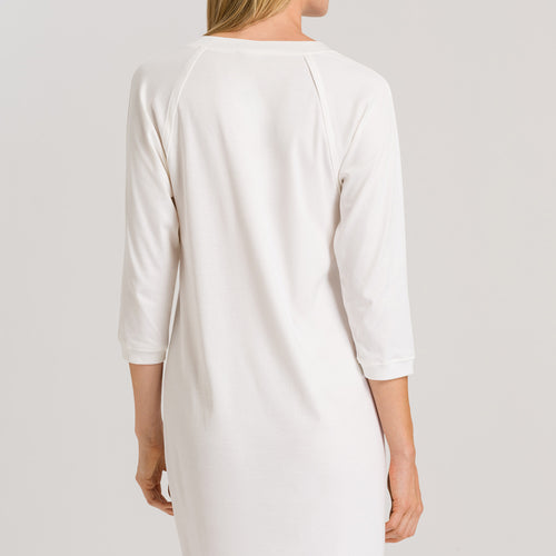 77948 Pure Essence 3/4 Sleeve Gown - 102 Off White