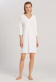 77948 Pure Essence 3/4 Sleeve Gown - 102 Off White