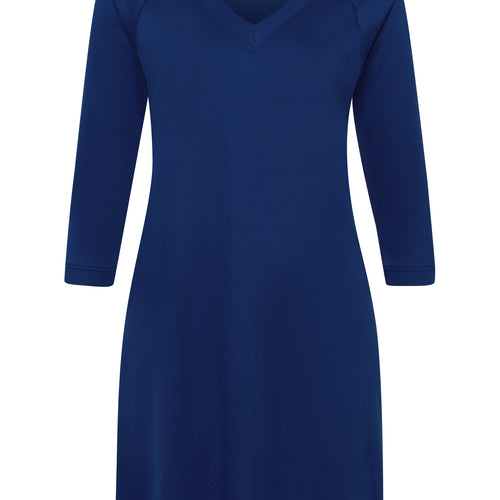 77948 Pure Essence 3/4 Sleeve Gown - 1653 Deep Indigo