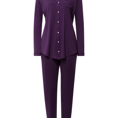 Pure Essence Button Front Soft Cotton Pajama Set | Amethyst 77949-2431