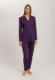 Pure Essence Button Front Soft Cotton Pajama Set | Amethyst 77949-2431