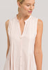 77952 Cotton Deluxe Button Front Tank Gown - 1334 Crystal Pink