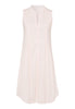 77952 Cotton Deluxe Button Front Tank Gown - 1334 Crystal Pink