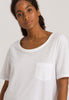 77953 Cotton Deluxe S/Slv Bigshirt - 101 White