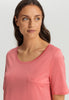 Cotton Deluxe Short Sleeve Bigshirt | Lantana 77953-2347