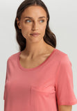 Cotton Deluxe Short Sleeve Bigshirt | Lantana 77953-2347
