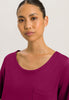 Cotton Deluxe Round Neck Cotton Nightgown | Deep Poppy 77953-2405