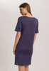 Cotton Deluxe Short Sleeve Bigshirt | Blue Stone 77953-2610