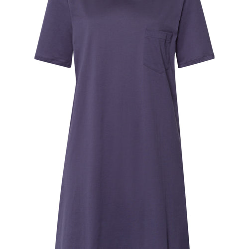 Cotton Deluxe Short Sleeve Bigshirt | Blue Stone 77953-2610