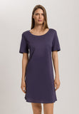 Cotton Deluxe Short Sleeve Bigshirt | Blue Stone 77953-2610