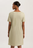 77953 Cotton Deluxe S/Slv Bigshirt - 2720 Moss Green