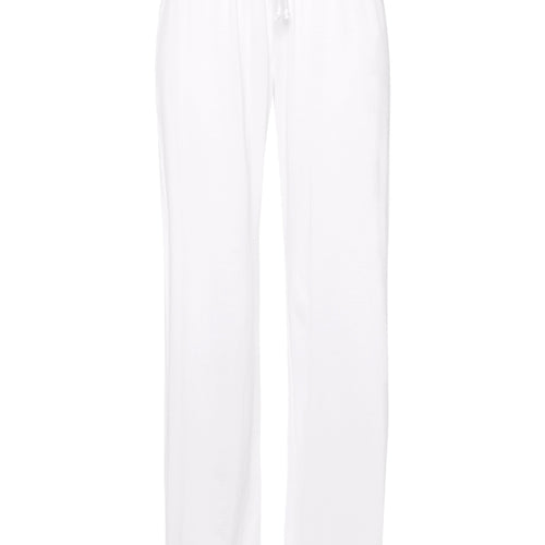 77955 Cotton Deluxe Drawstring Long Pant - 101 White