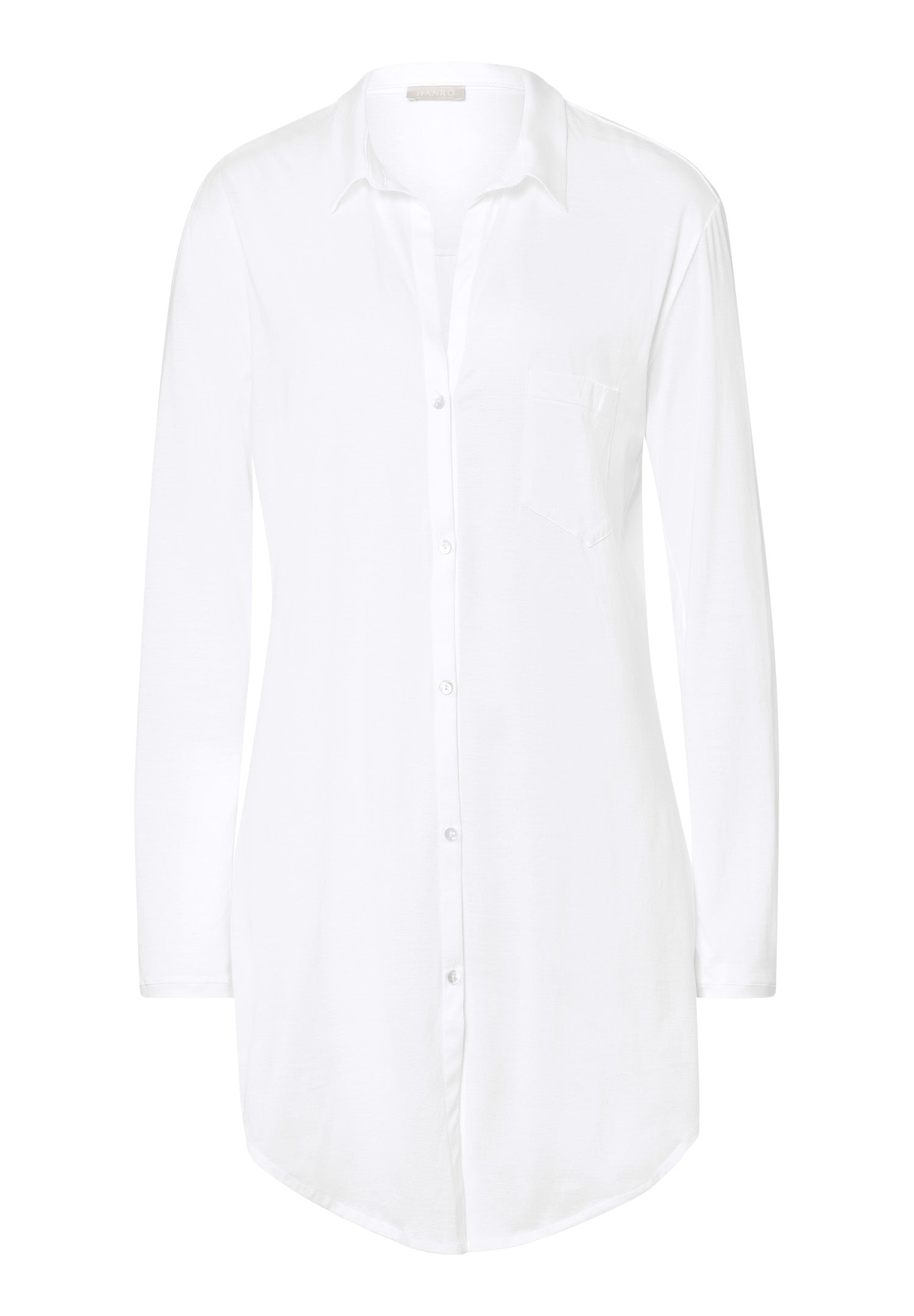 77958 Cotton Deluxe Boyfriend Sleepshirt - 101 White