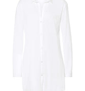 77958 Cotton Deluxe Boyfriend Sleepshirt - 101 White