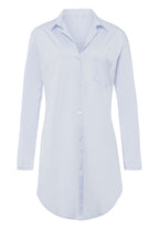 77958 Cotton Deluxe Boyfriend Sleepshirt - 511 Blue Glow