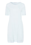77963 Natural Comfort S/Slv Nightdress - 2507 Cool Blue