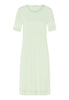 77963 Natural Comfort S/Slv Nightdress - 2706 Green Tea