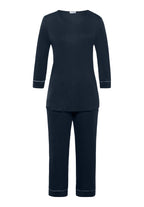 77965 Natural Comfort 3/4 Slv Pajama - 1610 Deep Navy