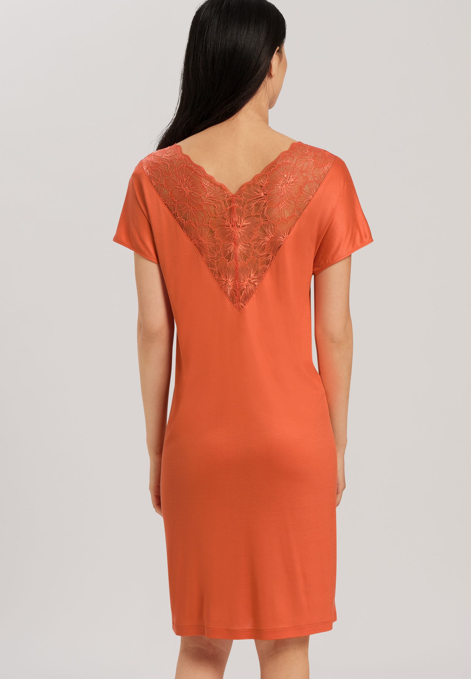 77972 Juna Short Sleeve Gown - 1279 Coral Gold