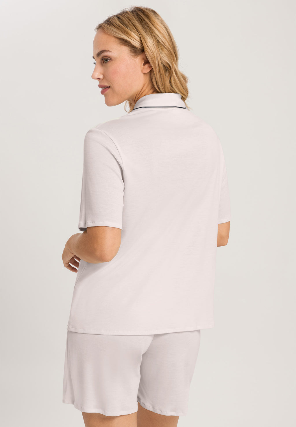 77977 Natural Comfort S/Slv Short Pajama - 1809 Almond