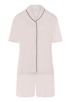 77977 Natural Comfort S/Slv Short Pajama - 1809 Almond